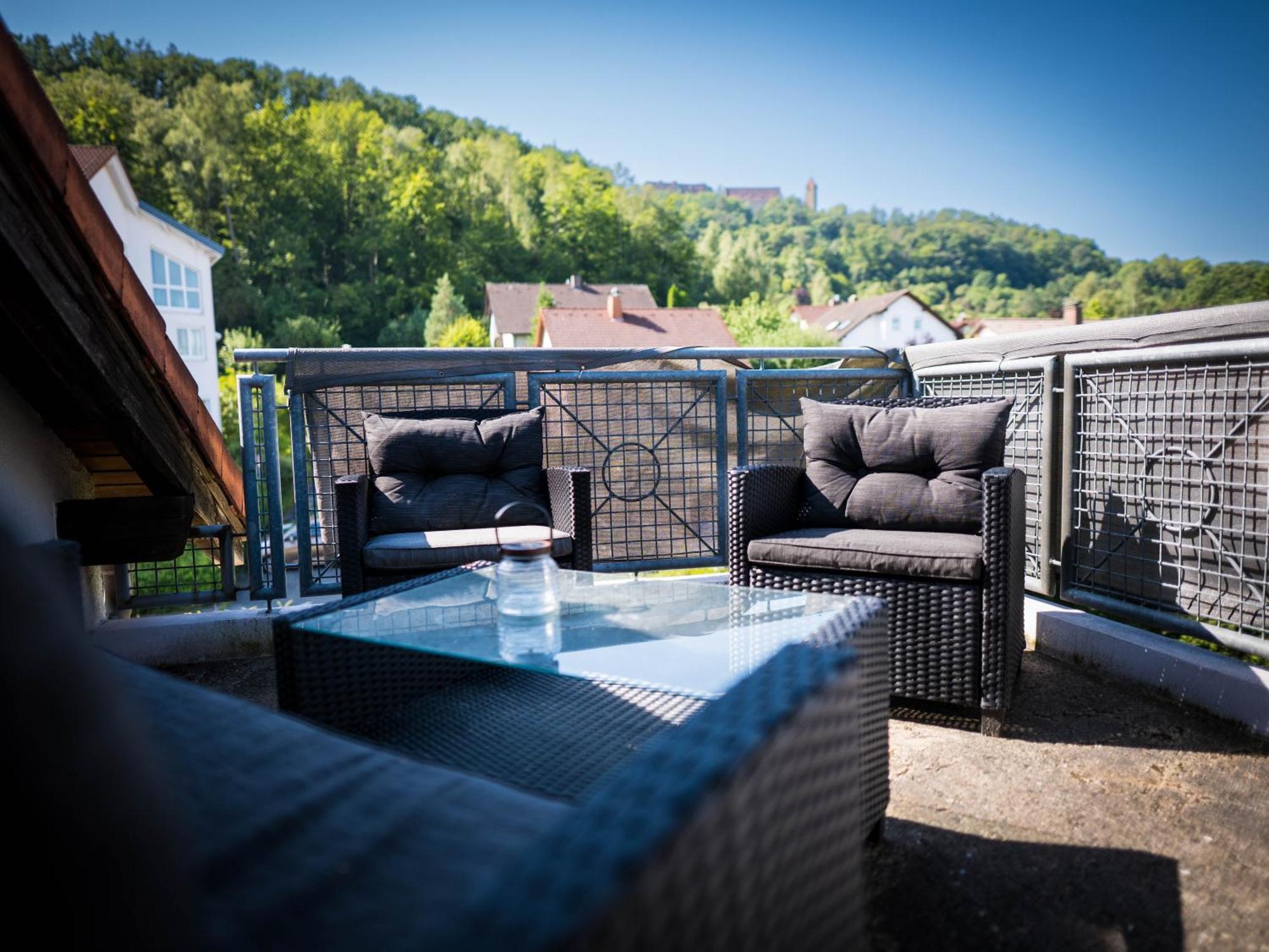 Studio Mit Balkon Кобург Экстерьер фото