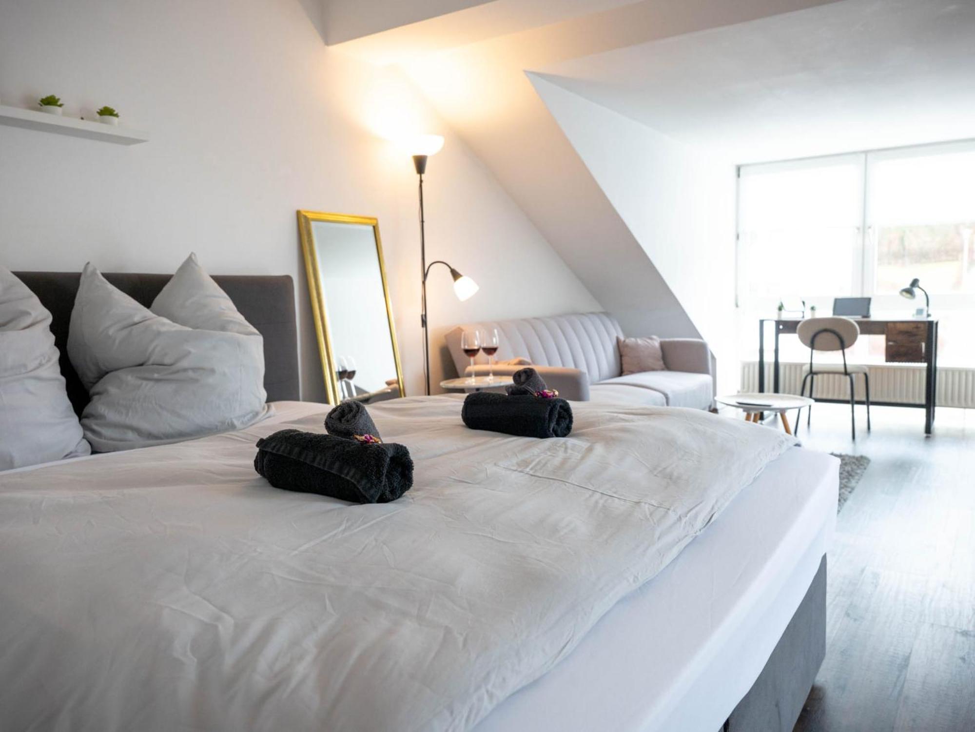Studio Mit Balkon Кобург Экстерьер фото